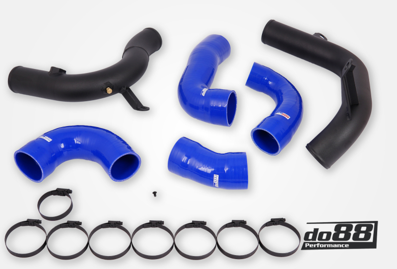 do88 VAG 2.0 TSI EA888 Gen4 (245hp) do88 Intercooler Pressure Pipes Blue Hoses