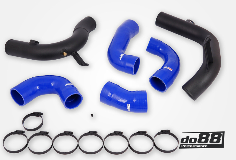 do88 VAG 2.0 TSI EA888 Gen4 (245hp) OEM Intercooler Pressure Pipes Blue Hoses