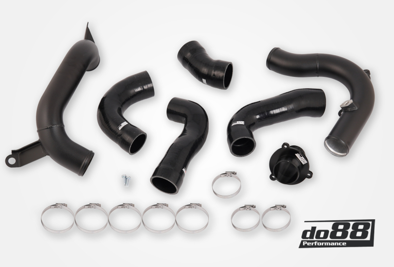 do88 14-17 Volkswagen Polo GTI 1.8T/Seat Ibiza Cupra 1.8T EA888 Pressure Pipes + TurboMuffler Delete
