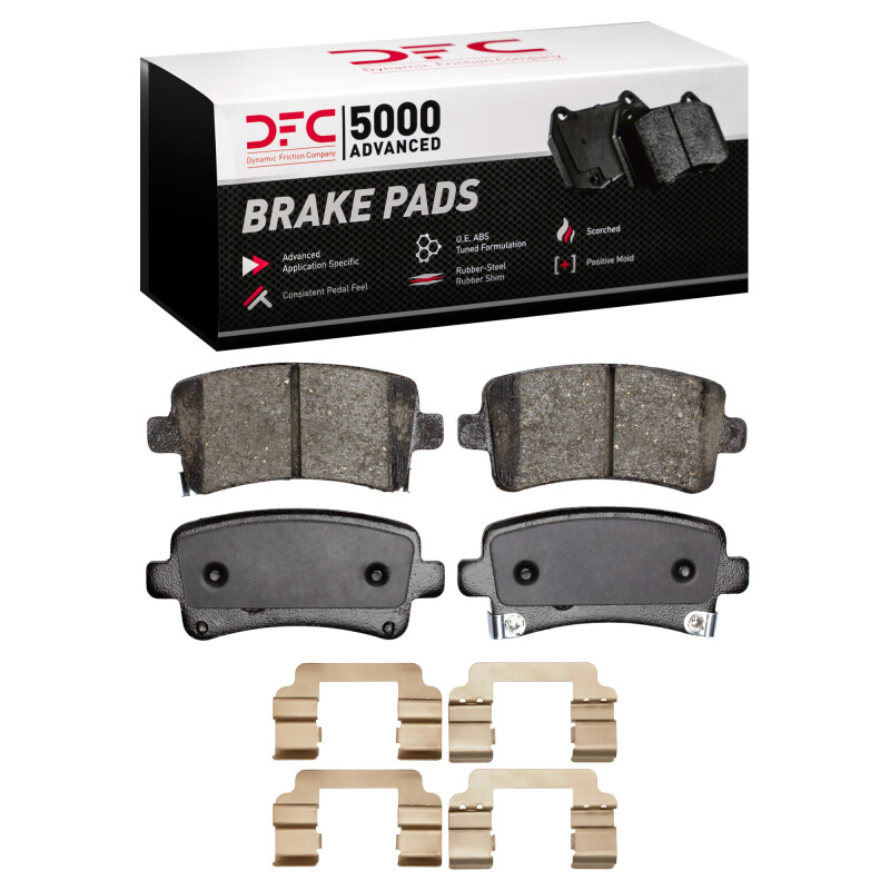 DFC 10-20 Buick Regal Rear 5000 Advanced Ceramic Brake Pads and Hardware Kit