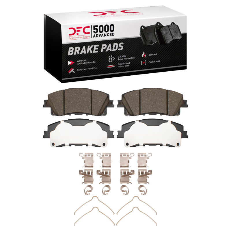 DFC 24-25 Mazda CX-70 Front 5000 Advanced Ceramic Brake Pads and Hardware Kit