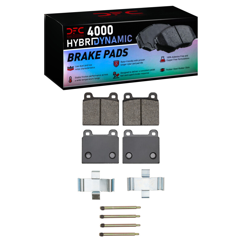 DFC 70-72 Mercedes-Benz 280S Front 4000 HybriDynamic Brake Pads and Hardware Kit