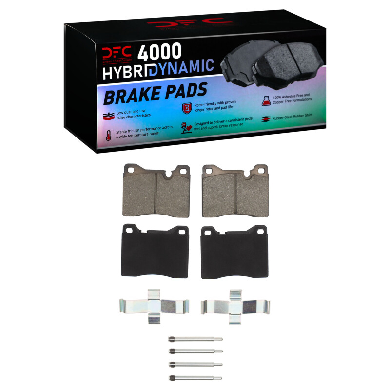 DFC 69-76 BMW 2500 Front 4000 HybriDynamic Brake Pads and Hardware Kit