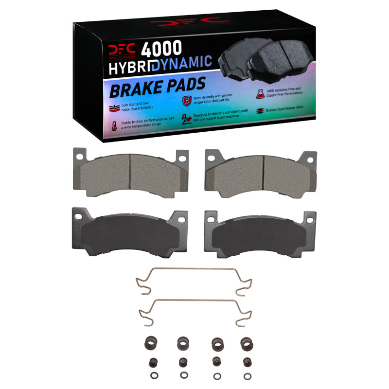 DFC 73-78 Chrysler Cordoba Front 4000 HybriDynamic Brake Pads and Hardware Kit