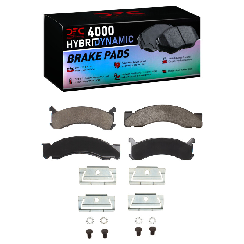 DFC 73-79 Dodge M400 Front 4000 HybriDynamic Brake Pads and Hardware Kit