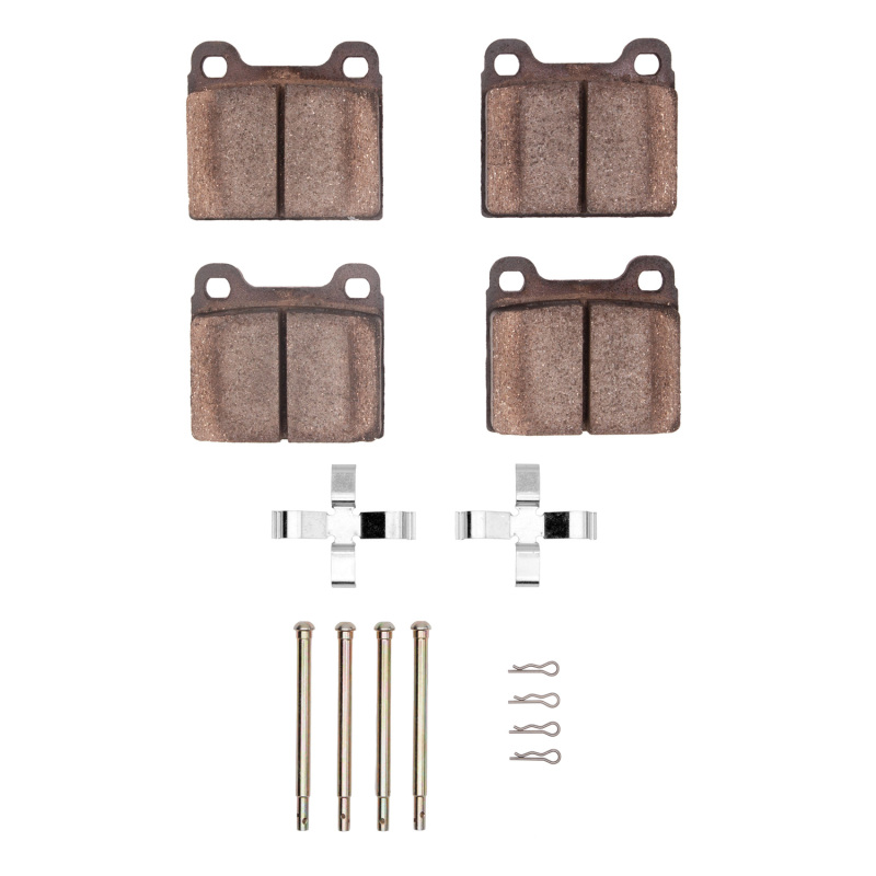 DFC 73-80 Audi Fox Front 4000 HybriDynamic Brake Pads and Hardware Kit