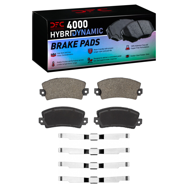 DFC 76-83 Renault R5 Front 4000 HybriDynamic Brake Pads and Hardware Kit