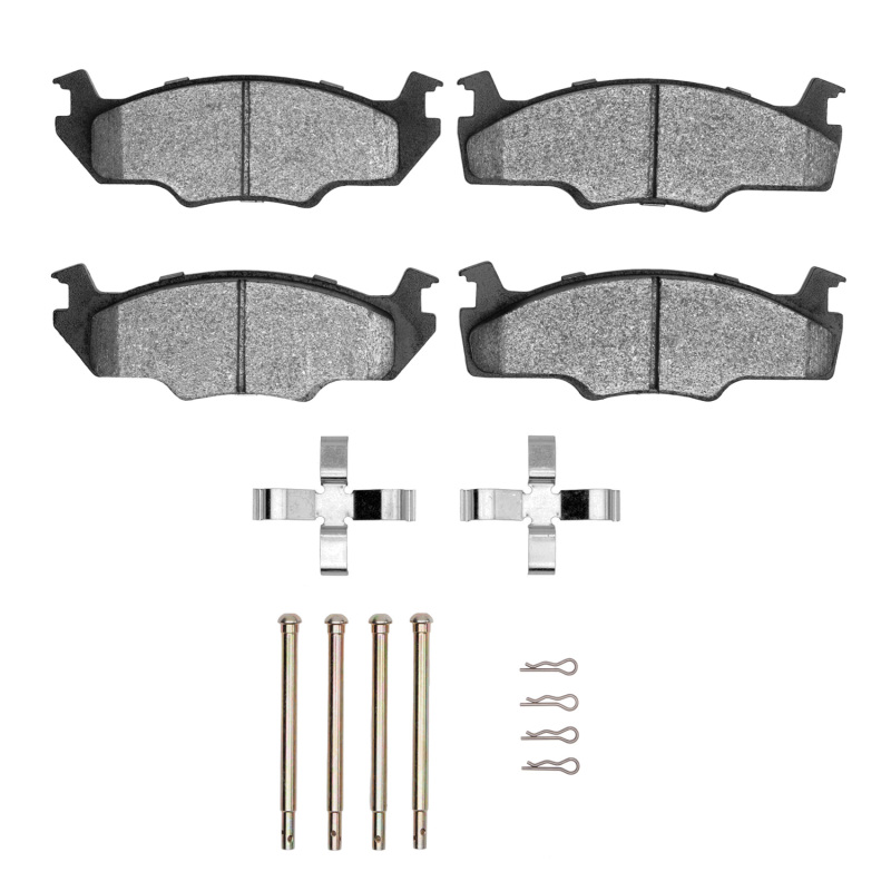 DFC 80-84 Volkswagen Rabbit (Excl Convertible & Pickup) Front 4000 HybriDynamic Pads & Hardware Kit