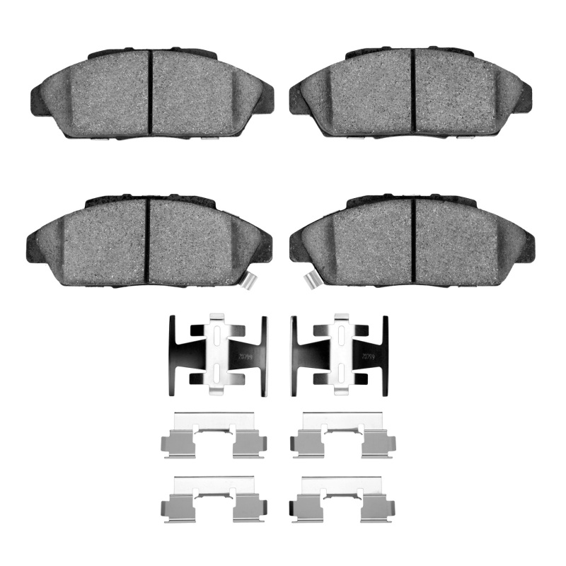 DFC 90-93 Honda Accord Coupe Front 4000 HybriDynamic Brake Pads and Hardware Kit