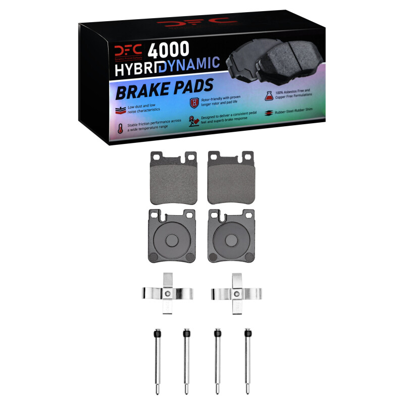 DFC 94-00 Mercedes-Benz E420 Rear 4000 HybriDynamic Brake Pads and Hardware Kit