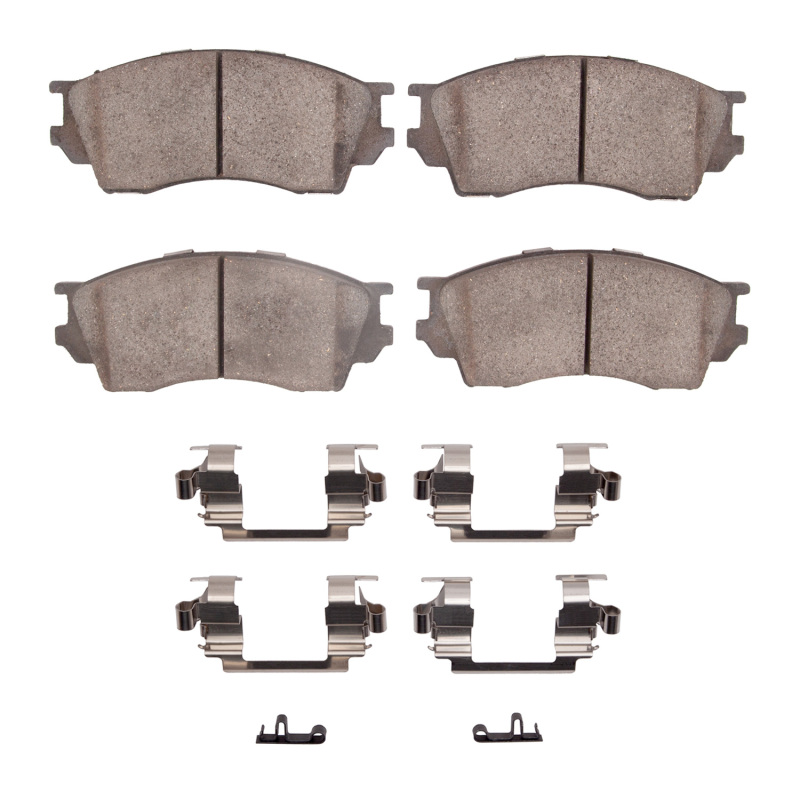 DFC 95-02 Mazda Millenia Front 4000 HybriDynamic Brake Pads and Hardware Kit