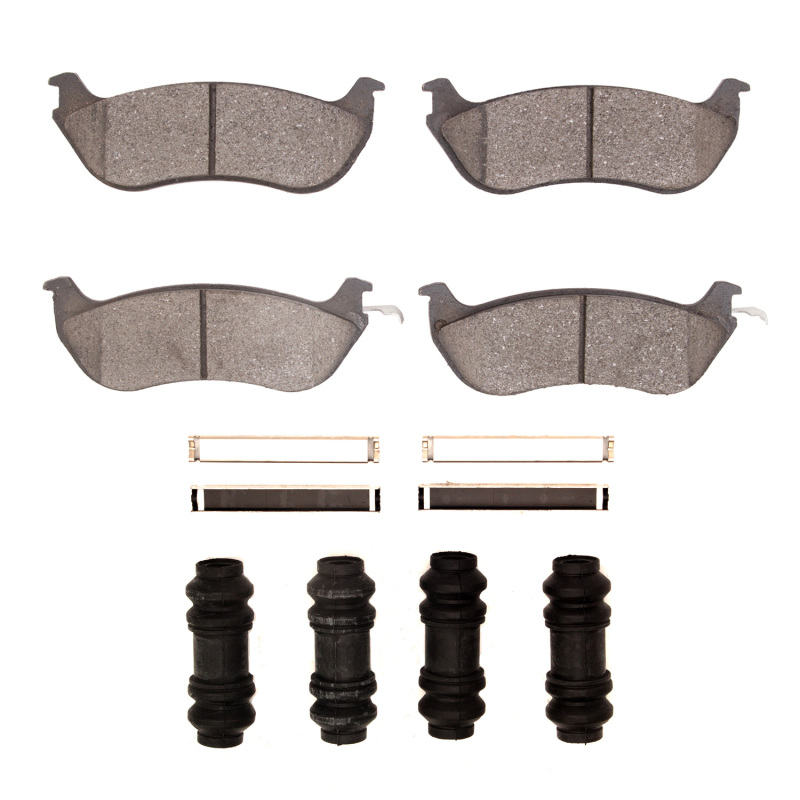 DFC 96-02 Ford Crown Victoria Rear 4000 HybriDynamic Brake Pads and Hardware Kit