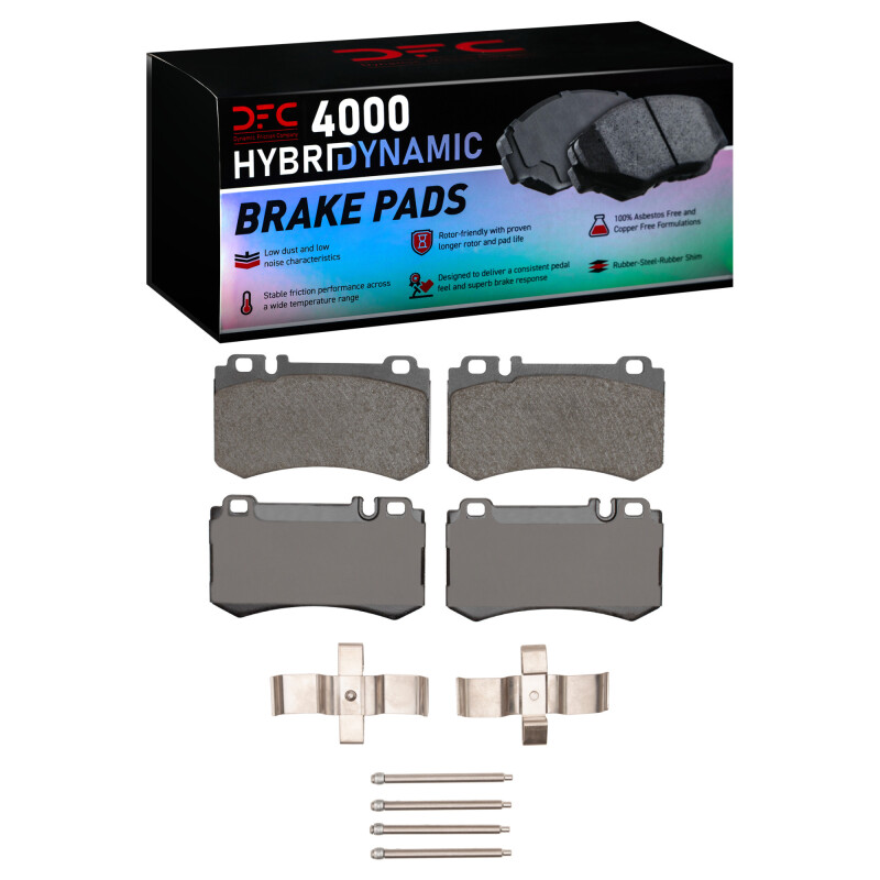 DFC 03-11 Mercedes-Benz S55 AMG Rear 4000 HybriDynamic Brake Pads and Hardware Kit