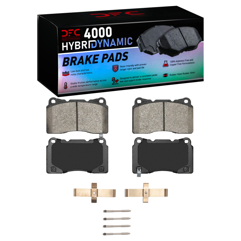 DFC 04-08 Acura TL Front 4000 HybriDynamic Brake Pads and Hardware Kit