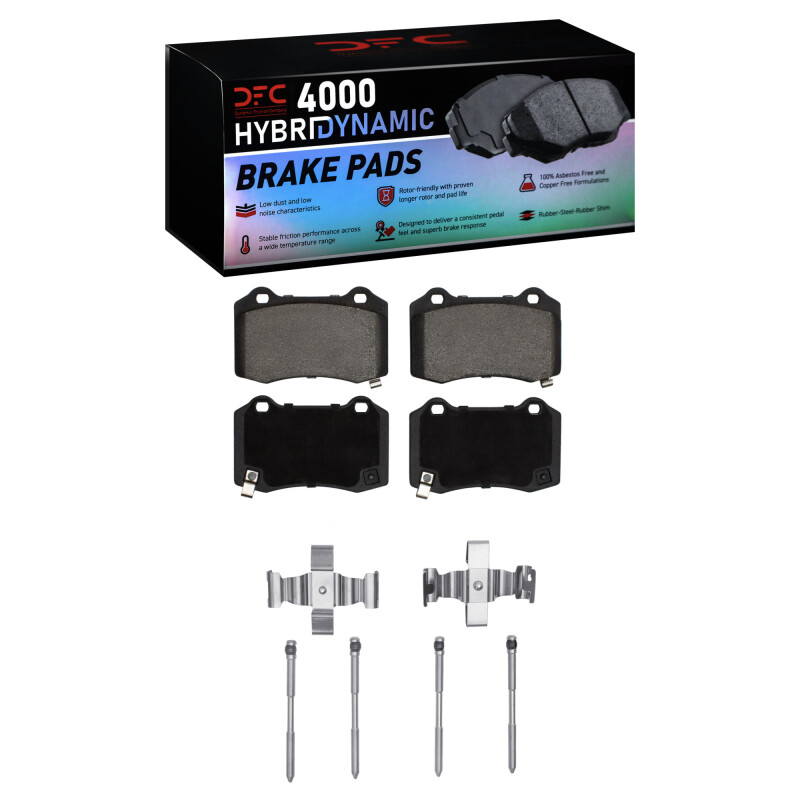 DFC 18-25 Dodge Durango Rear 4000 HybriDynamic Brake Pads and Hardware Kit