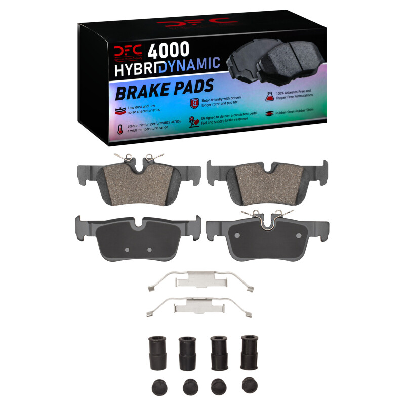 DFC 14-25 BMW 220i (Mexico) Rear 4000 HybriDynamic Brake Pads and Hardware Kit