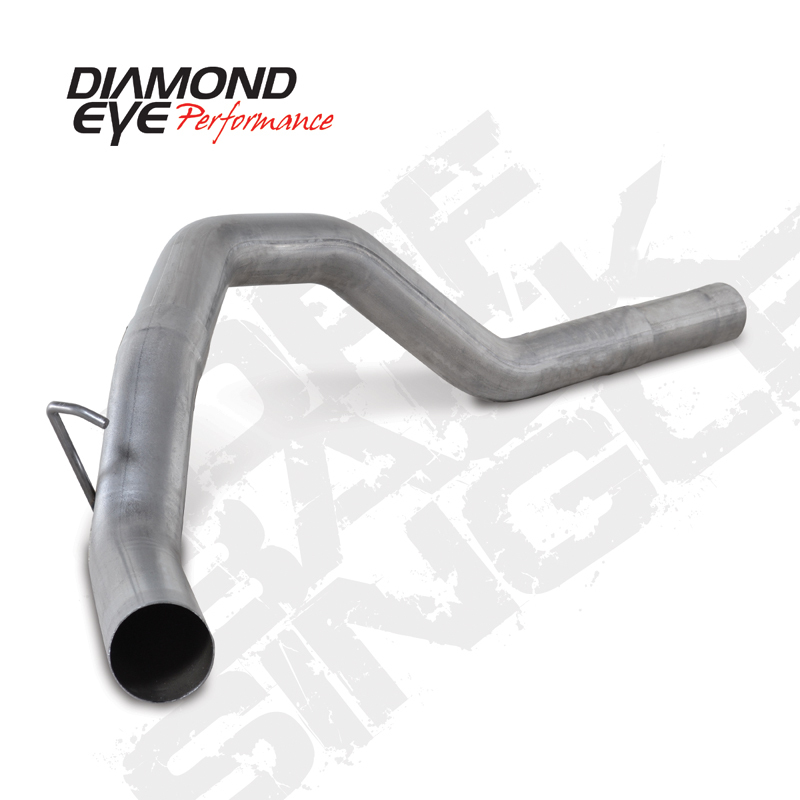 Diamond Eye KIT 4in DPF-BACK Single AL: DODGE 6.7L 2500 2014 SHORT BOX CREW CAB & MEGA CAB