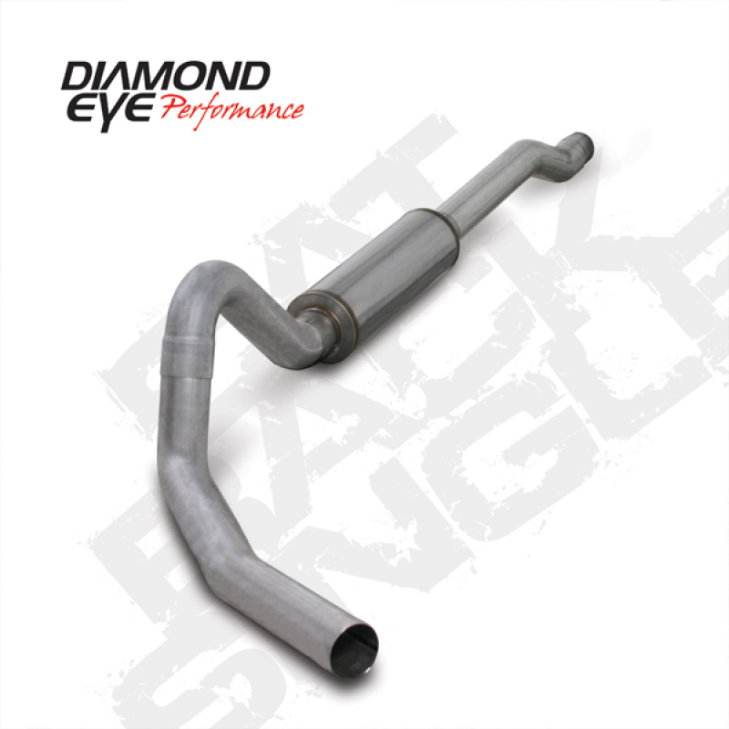 Diamond Eye KIT 4in Catback Single AL: 03-06 FORD 6.0L EXCURSION