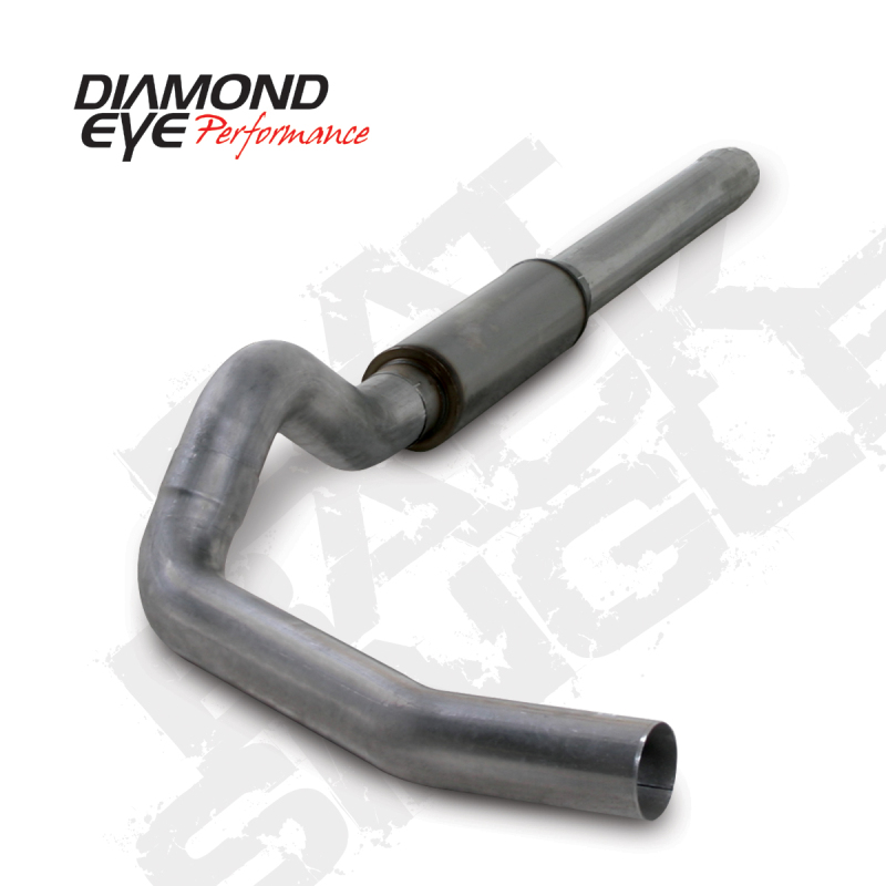 Diamond Eye KIT 5in Catback Single SS: 2004.5-2007.5 DODGE CUMMINS 600