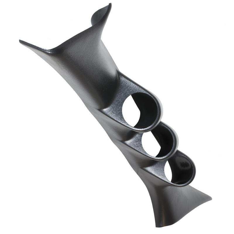 Autometer 00-03 Nissan Maxima Triple 2-1/16in Black Triple A-Pillar Pod