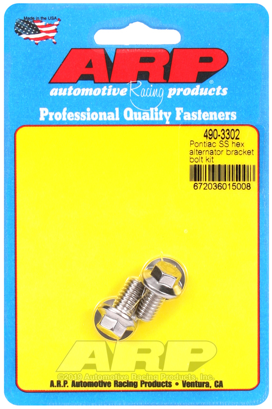 ARP Pontiac SS Hex Alternator Bracket Bolt Kit