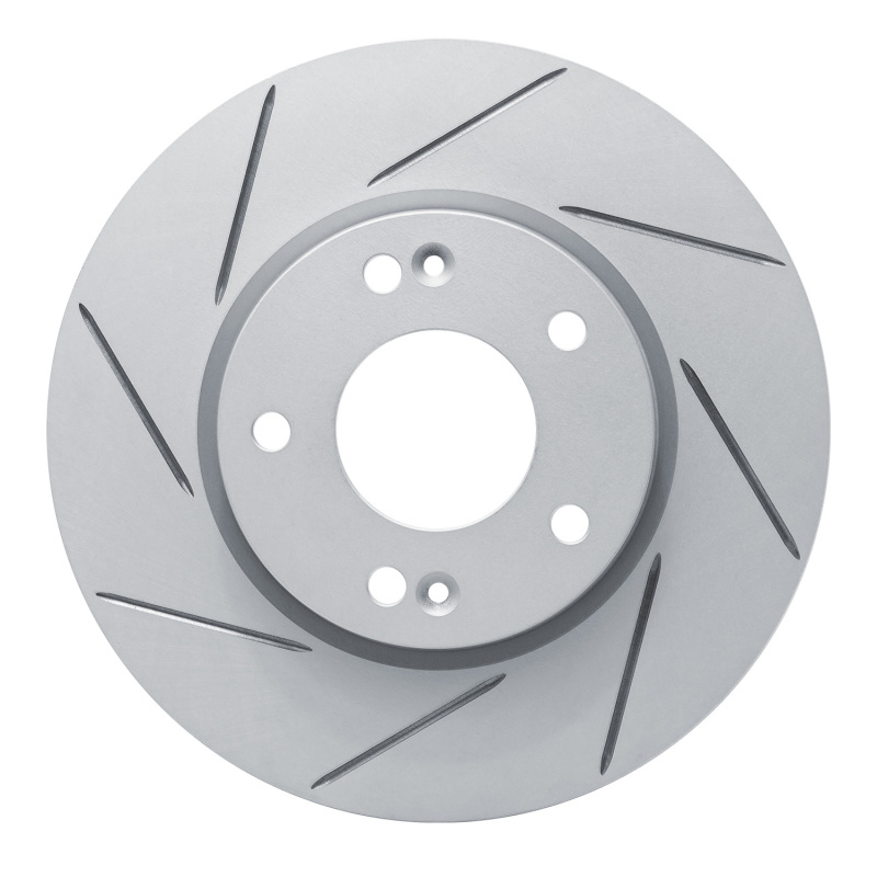 DFC 03-13 Hyundai Tiburon Front Left Slotted Geoperformance Rotor