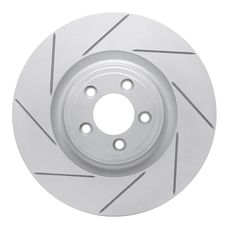 DFC 06-21 Jaguar XK Front Left Slotted Geoperformance Rotor