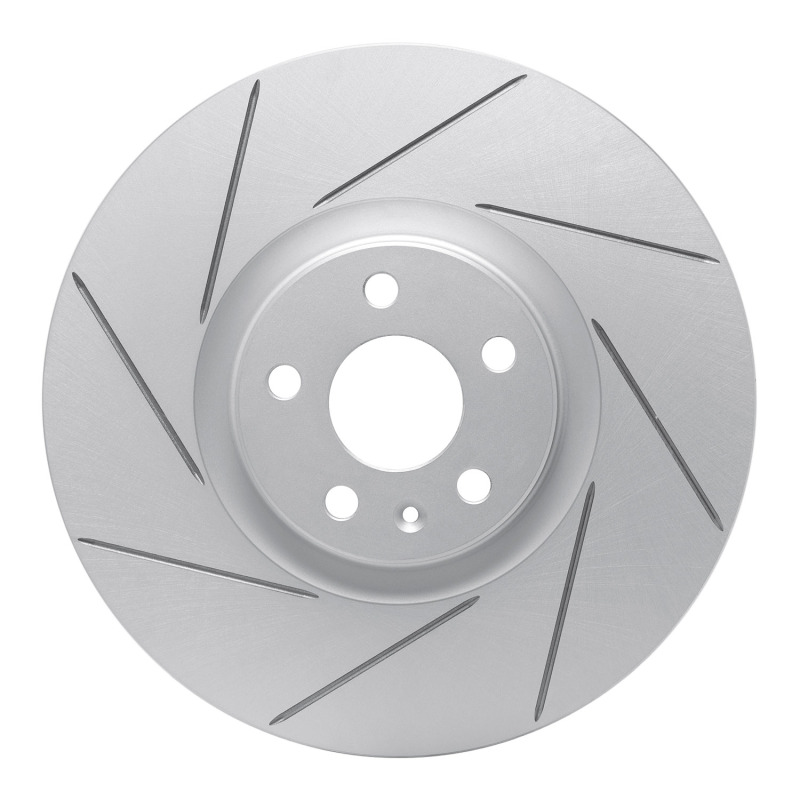 DFC 16-26 Polestar Polestar 2 Front Left Slotted Geoperformance Rotor