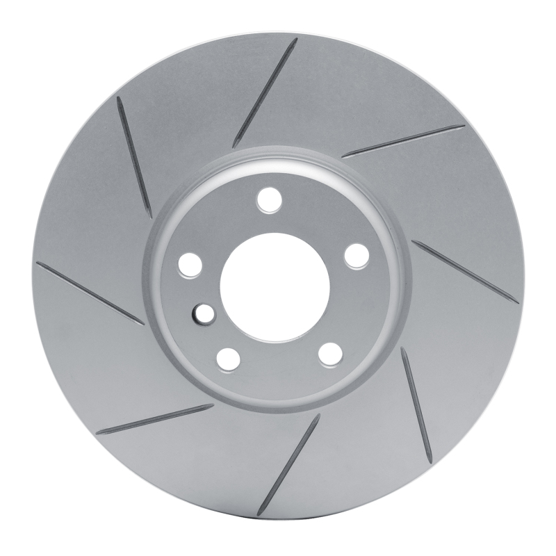 DFC 10-18 BMW ActiveHybrid 7 Left Front Slotted Geoperformance Rotor