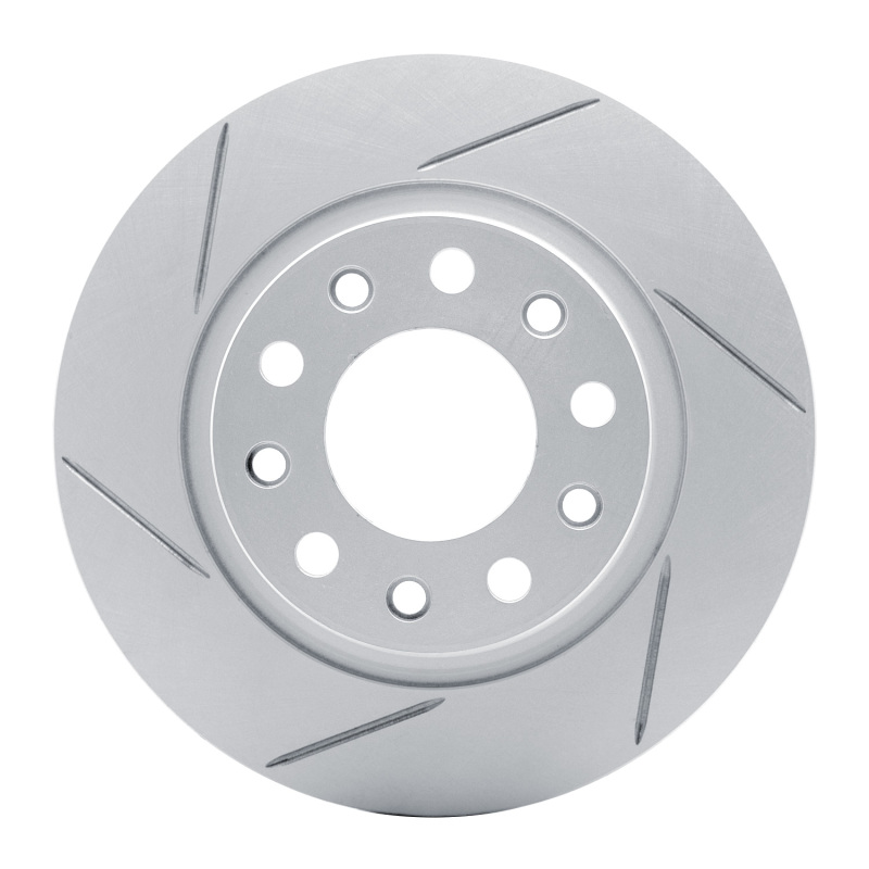 DFC 13-16 Dodge Dart Rear Left Slotted Geoperformance Rotor