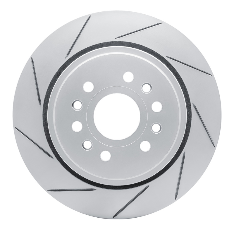 DFC 21-25 Jeep Grand Wagoneer Rear Left Slotted Geoperformance Rotor