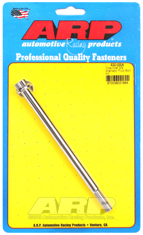 ARP Chevy SS 12pt Alternator pivot Bolt Kit