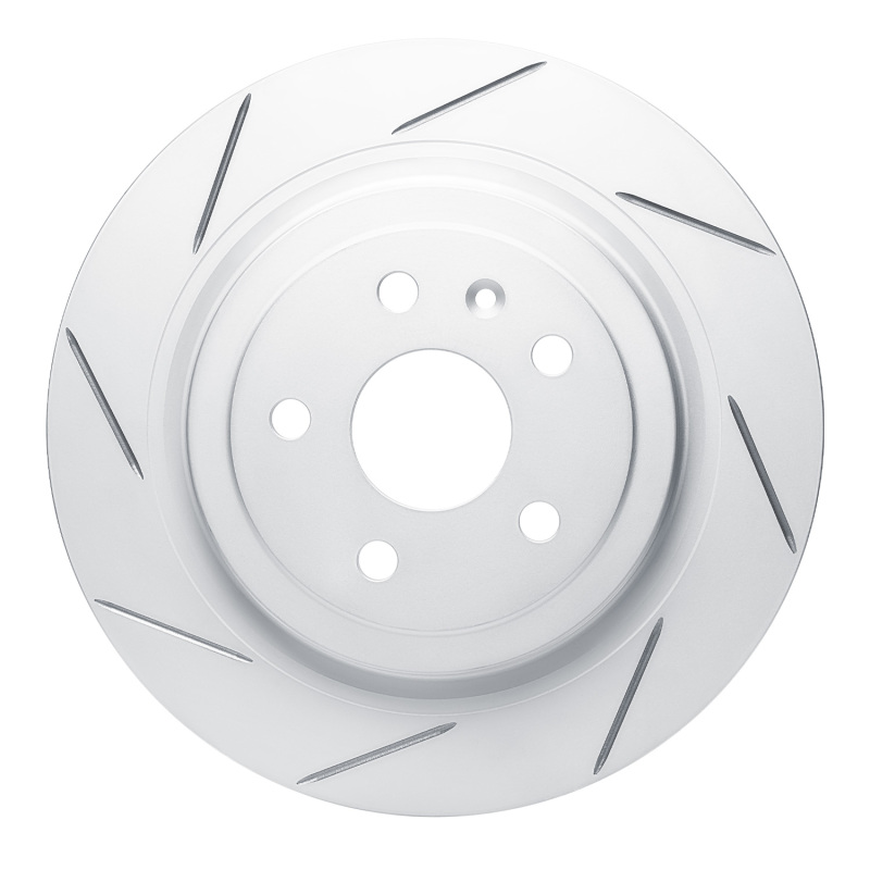 DFC 08-14 Cadillac CTS Rear Left Slotted Geoperformance Rotor