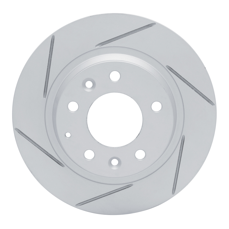 DFC 98-15 Ford Fusion Rear Left Slotted Geoperformance Rotor