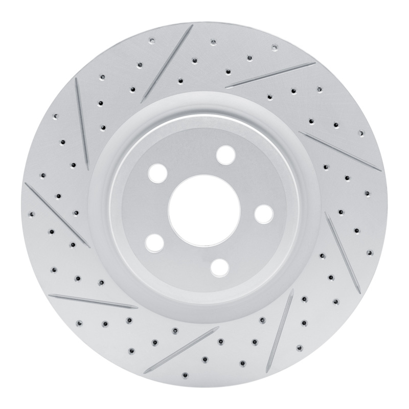 DFC 19-24 Ford Edge Front Left Slotted Geoperformance Rotor