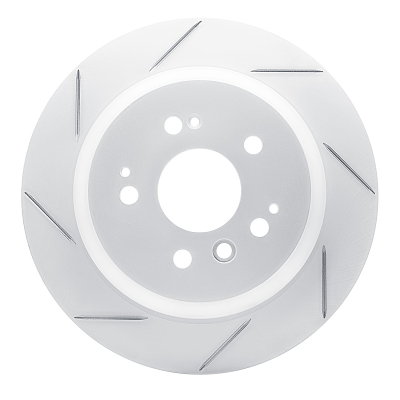 DFC 16-25 Honda Ridgeline Rear Left Slotted Geoperformance Rotor