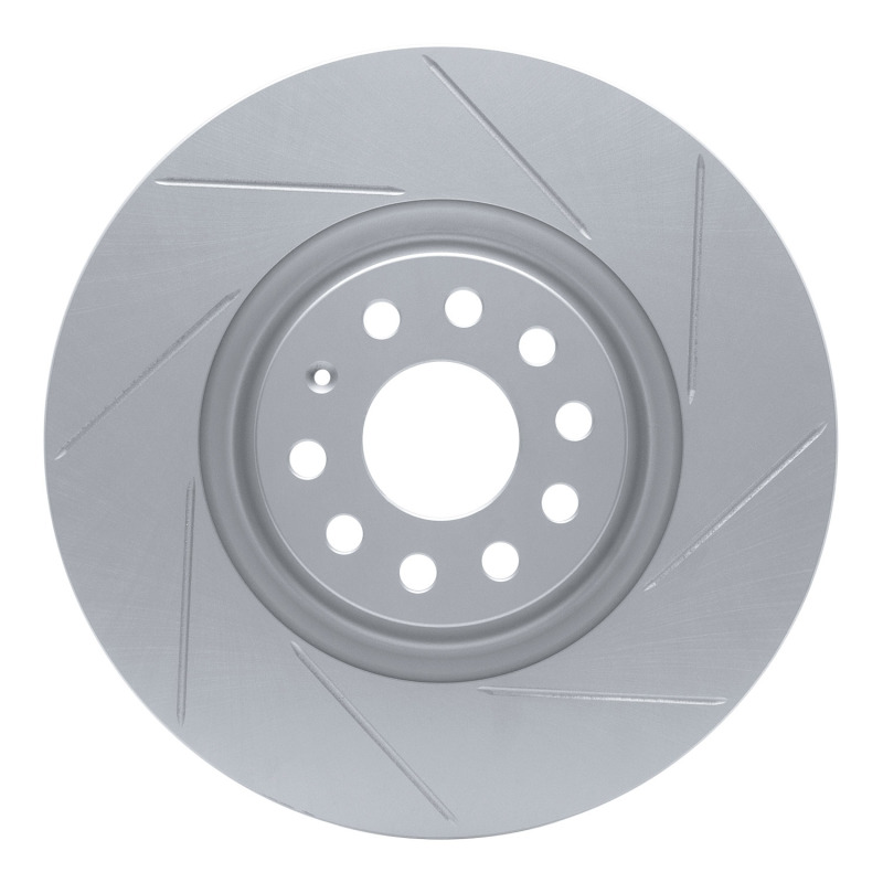 DFC 12-25 Audi S3 (USA/Canada) Front Right Slotted Geoperformance Rotor