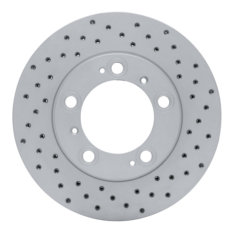 DFC 97-04 Porsche Boxster Front Right Drilled Geoperformance Rotor
