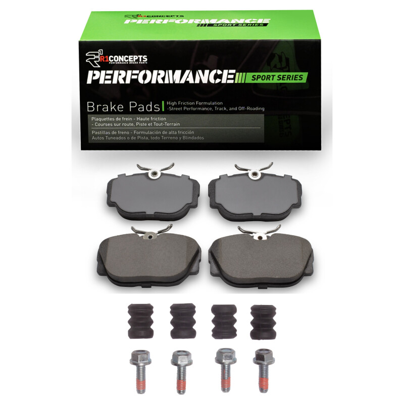 R1 83-91 BMW 318I Front Performance Sport Pads & Hardware Kit