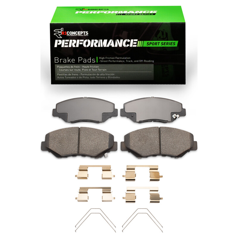 R1 02-21 Acura ILX Front Performance Sport Pads & Hardware Kit