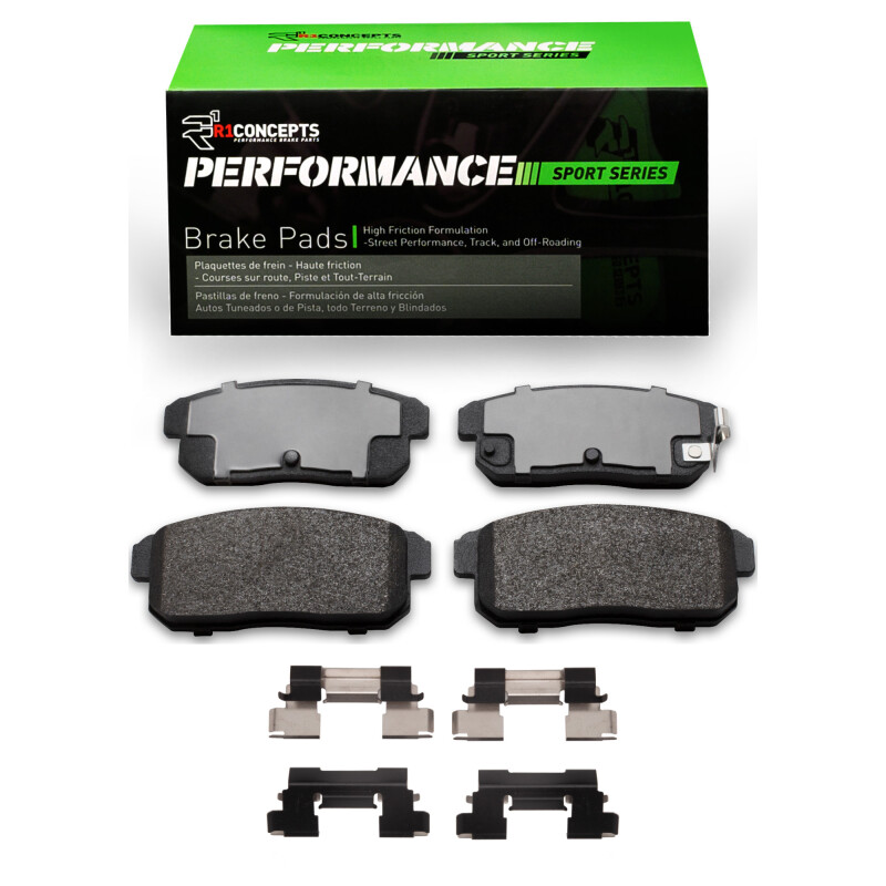 R1 04-11 Mazda RX-8 Rear Performance Sport Pads & Hardware Kit