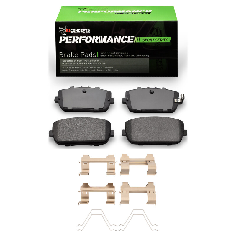 R1 06-25 Fiat 124 Spider Rear Performance Sport Pads & Hardware Kit