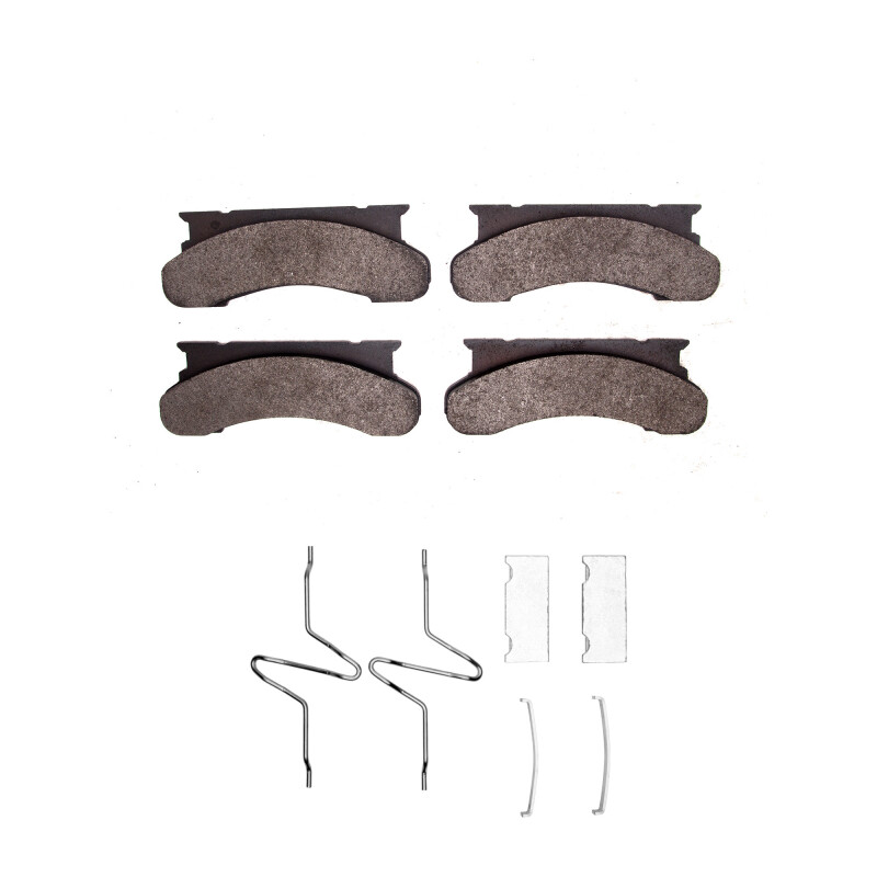 R1 75-94 Ford E-350 Econoline Front Ceramic Pads & Hardware Kit
