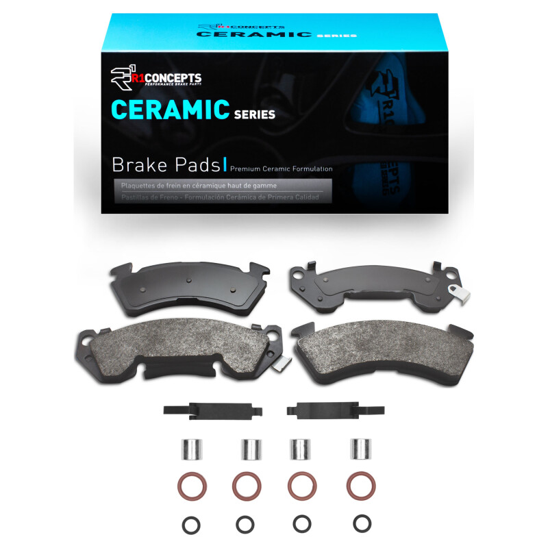 R1 90-96 Buick Roadmaster Front Ceramic Pads & Hardware Kit