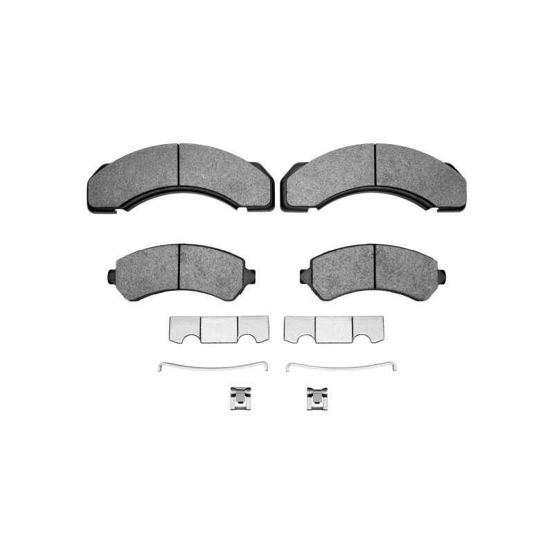 R1 73-00 Chevrolet P30 Front/Rear Fr and Rr Ceramic Pads & Hardware Kit