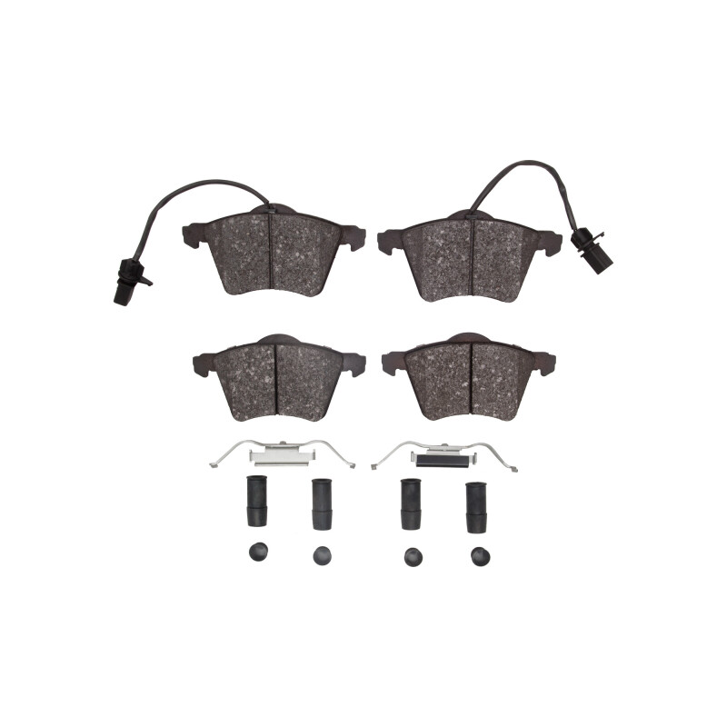 R1 01-03 Volkswagen EuroVan Front Ceramic Pads & Hardware Kit