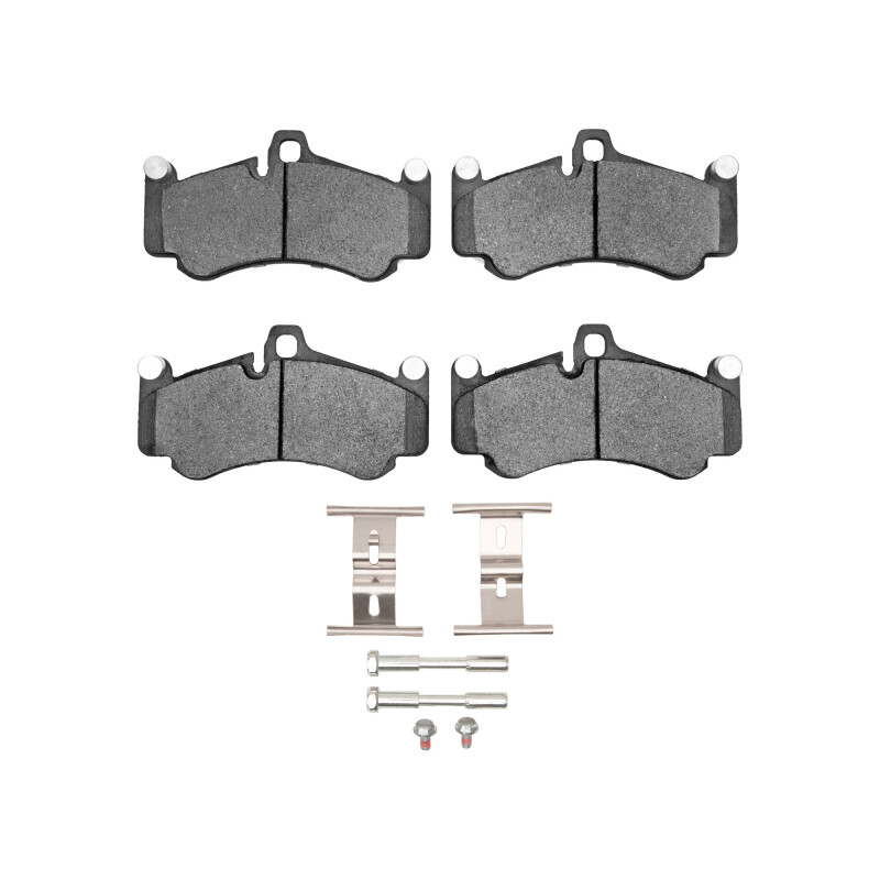 R1 02-13 Porsche Boxster Front/Rear Ceramic Pads & Hardware Kit