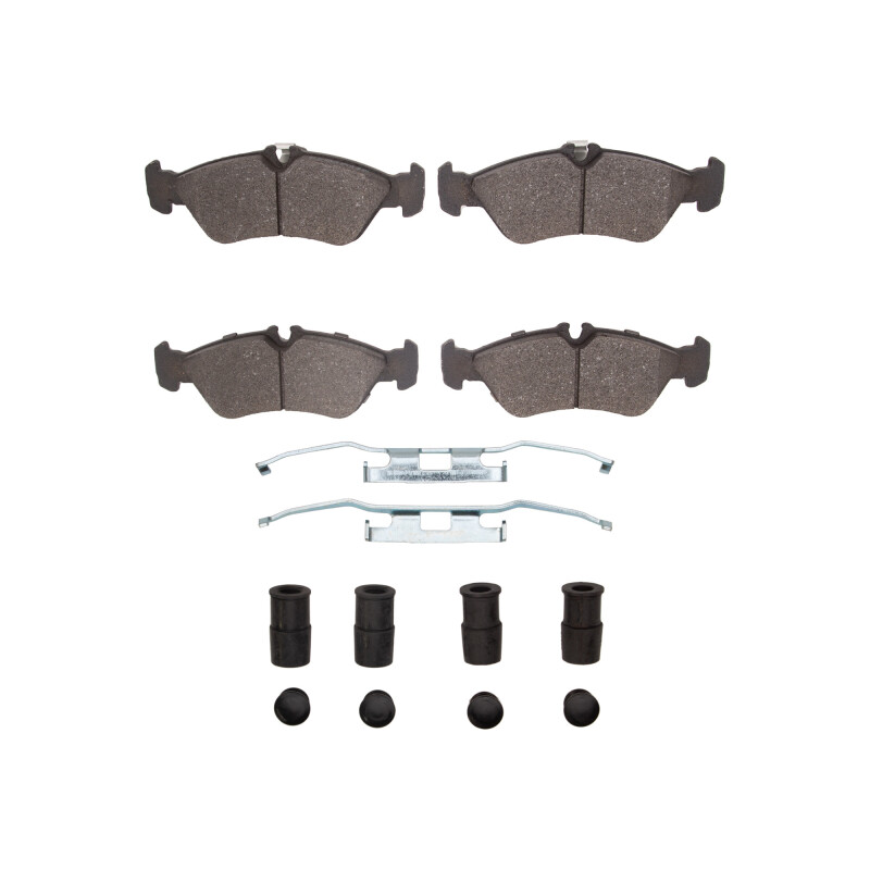 R1 02-06 Dodge Sprinter 3500 Rear Ceramic Pads & Hardware Kit