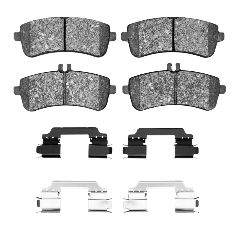 R1 15-17 Mercedes-Benz S600 Rear Ceramic Pads & Hardware Kit