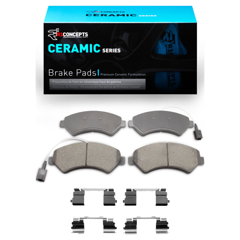 R1 14-25 Ram Promaster EV Front Ceramic Pads & Hardware Kit